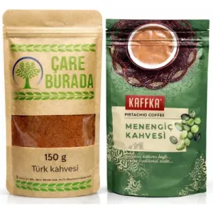 ÇareBurada 150 G Türk Kahvesi + Kaffka Menengiç Kahvesi 150 G