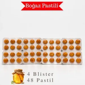 ÇareBurada Bal & Propolis Boğaz Pastili 48 Adet
