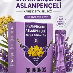 ÇareBurada | Dr. Bronos Civan Perçemli, Aslan Pençeli Karışık Bitkisel Toz 30 Stick