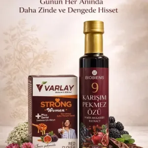 ÇareBurada WMN Set - Strong Women Macun 450 g + 9 Karışım Pekmez Özü 330 ml