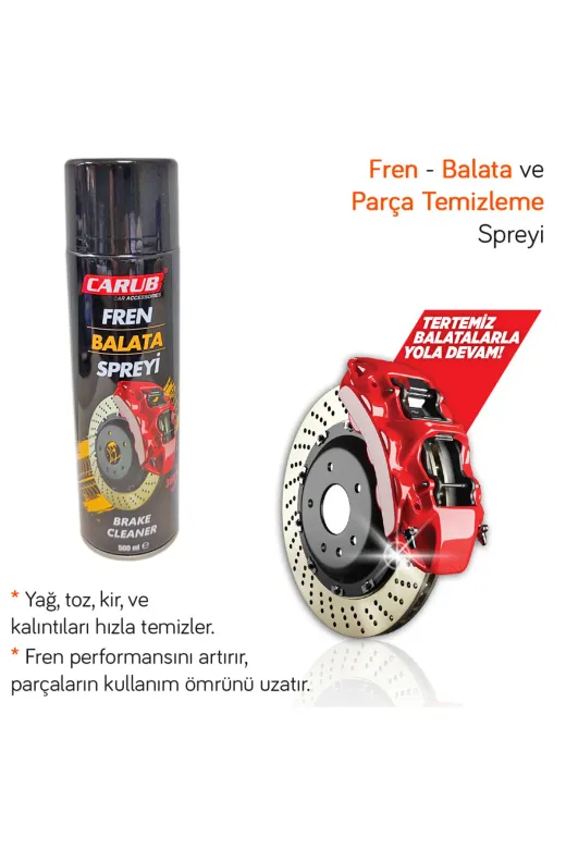 Carub 130-02-00005 Fren Balata Temizleyici Sprey 500 Ml Br0900610