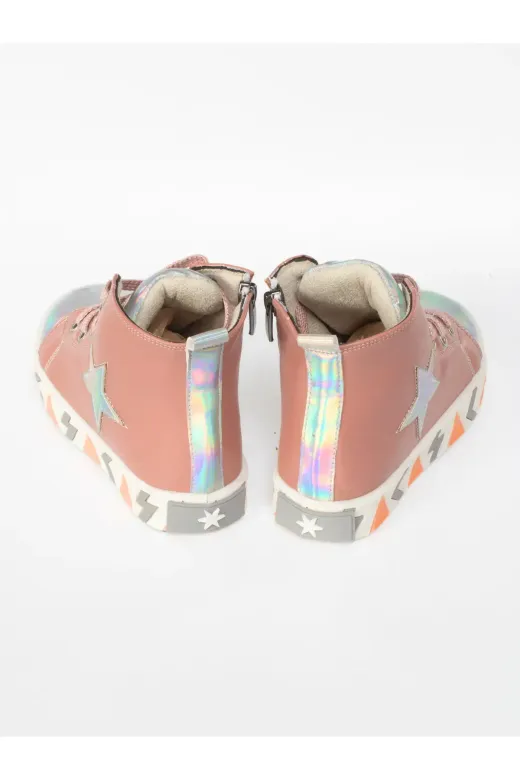 Casabony CS-24S-039 Star Shine Somon Kız Çocuk Sneakers