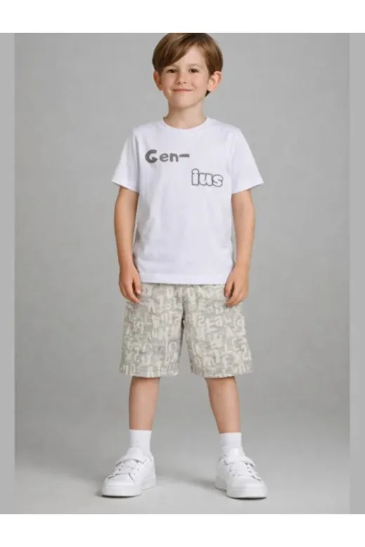 Casabony CS-24Y-032 Gen-Ius Erkek Çocuk Şort Takım