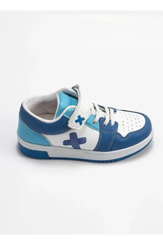 Casabony CS-24Y-083 Casa Mavi Beyaz Erkek Çocuk Sneakers