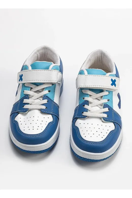 Casabony CS-24Y-083 Casa Mavi Beyaz Erkek Çocuk Sneakers