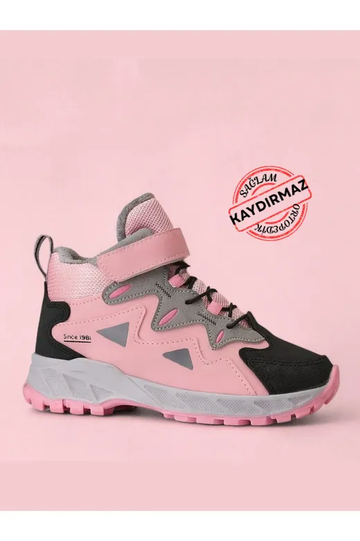 Casabony CS-25S-056 Pembe Outerwear Kız Çocuk Sneakers Bot