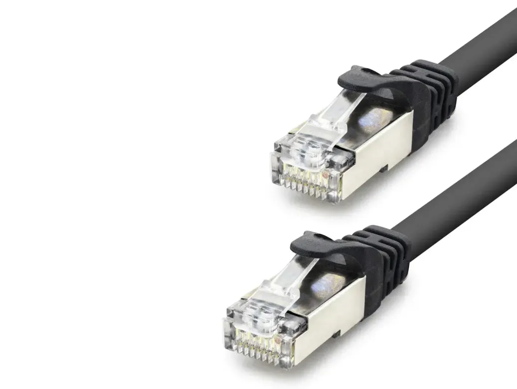 Cat7 Ethernet Patch Kablosu 10 Gbps 600 Mhz 5 M - Siyah HDX5093