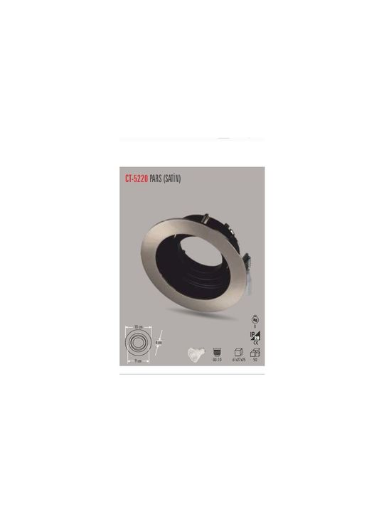 Cata Ct-5220 Pars Yuvarlak Spot Ampul