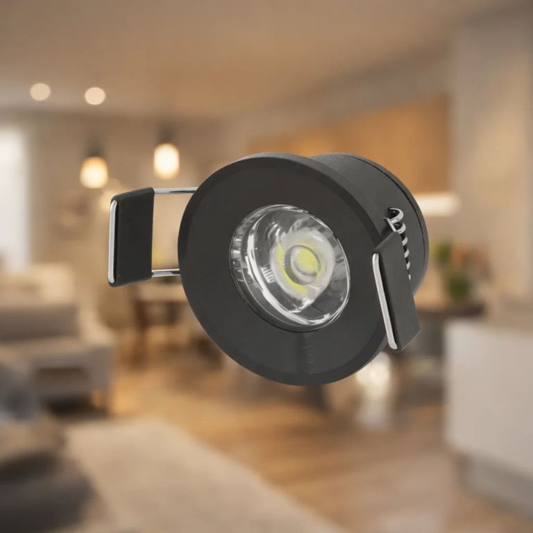 Cata Ct-5270 1.5W Power Ledli Siyah Kasa Beyaz Işık Yıldız Spot