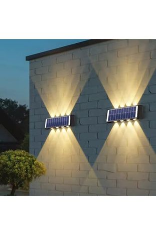 Cata CT-8010. Güneş Enerjili Led Aplik Ct-8010 - Solar Enerjili Bahçe Aydınlatma