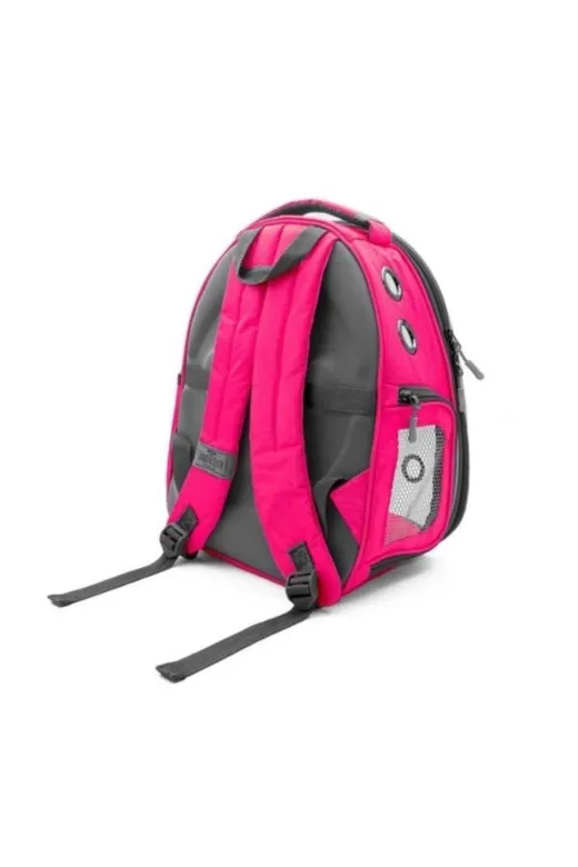 cattie NEWVISIONPINK Şeffaf Kedi Ve Küçük Irk Köpek Taşıma Sırt Çantası Pembe 25X30X40 Cm