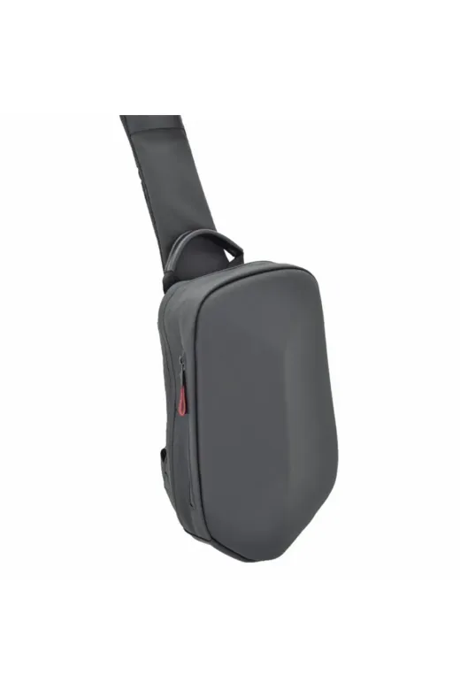 ÇÇS Ccs31290 Ccs Tek Omuz Askılı Sırt Ve Göğüs Çantası Usb Çıkışlı Siyah