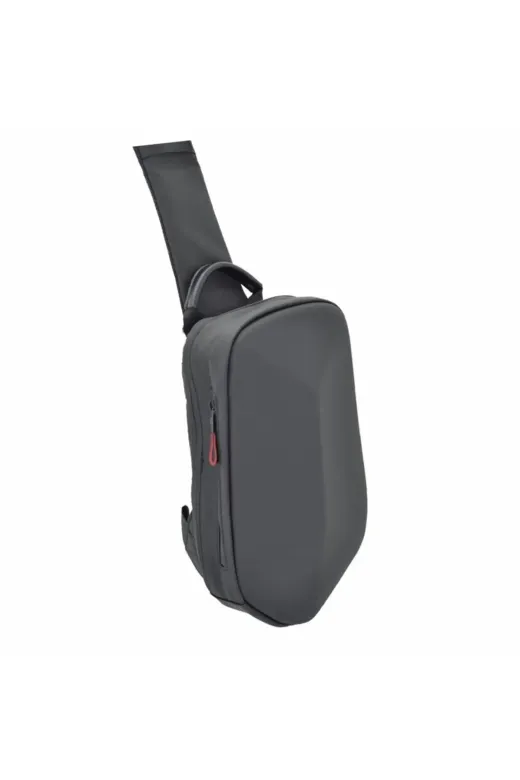 ÇÇS Ccs31290 Ccs Tek Omuz Askılı Sırt Ve Göğüs Çantası Usb Çıkışlı Siyah