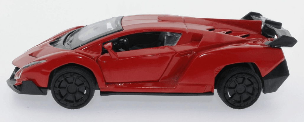 Çek Bırak Kırmızı Metal Spor Araba Sl6607B
