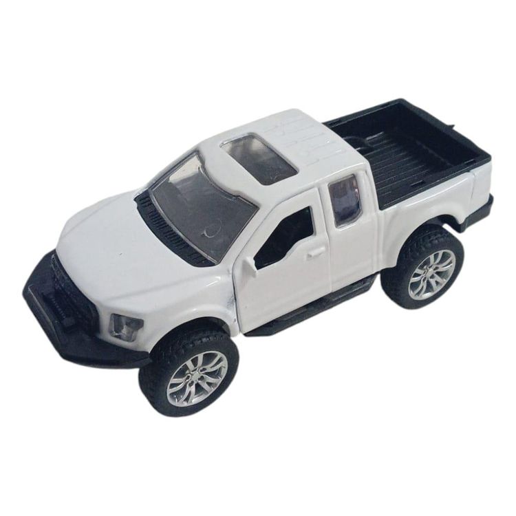 Çek Bırak Metal Arazi Aracı 13 cm - Beyaz - 1 ADET