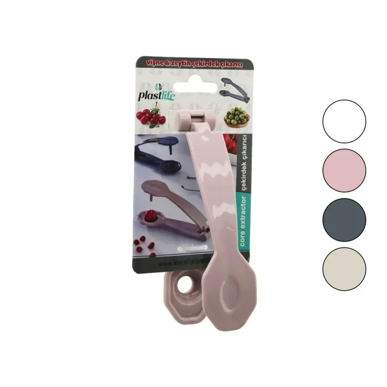 ÇEKİRDEK ÇIKARICI VİŞNE - ZEYTİN VB. RENKLİ PLASTİK (4745)