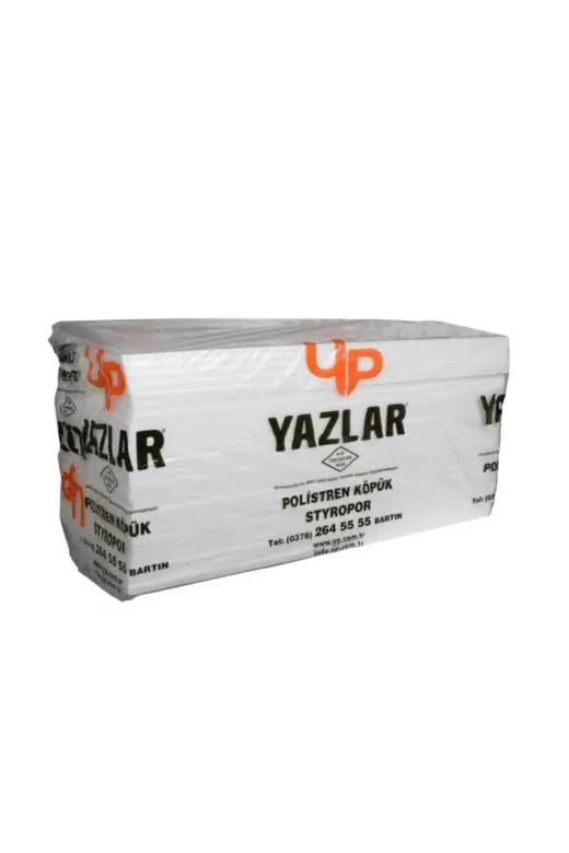 Çelebi YZ5 Yazlar Beyaz Strafor Köpük Levha 5 Cm 10-12 Dns