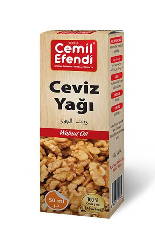 Cemil Efendi RT-RYL-HMR10415 Ceviz Yağı 50 Ml.