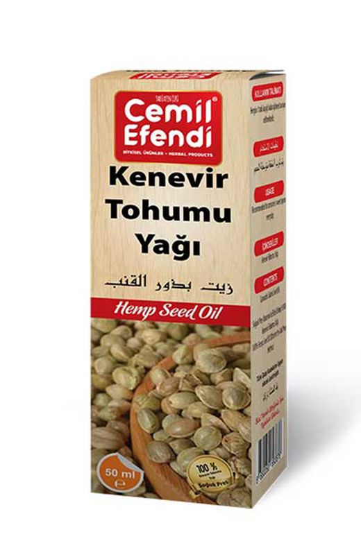 Cemil Efendi RT-RYL-HMR10446 Kenevir Tohumu Yağ 50 Ml.