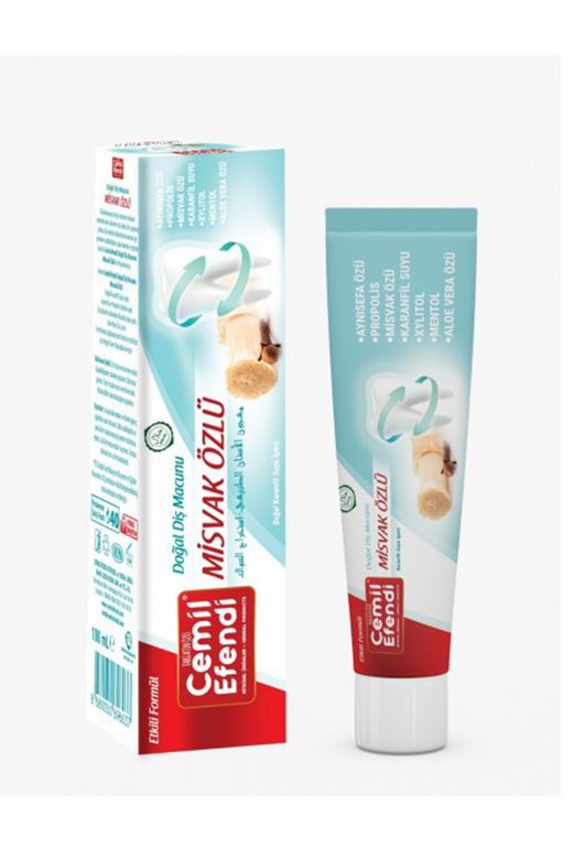 Cemil Efendi RT-RYL-HMR10477 3 Adet Misvak Özlü Karanfil Sulu Diş Macunu 100 Ml