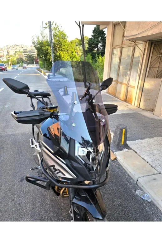 CF Moto 700 MT Ön Cam 2023-2026 Model 56cm Füme Renkli 4mm