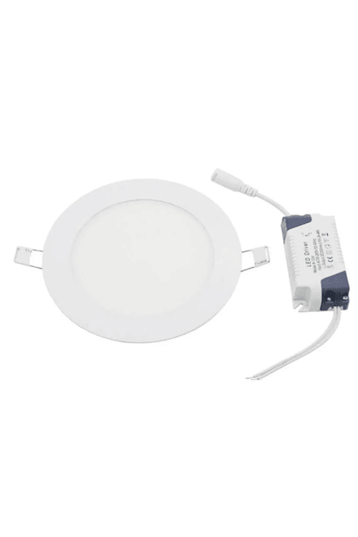 CFR9W Cfr 9W Tasarruflu Led Yuvarlak Beyaz Işık Sıva Altı Slim Panel Tavan Aydınlatma Armatürü 2 Adettir