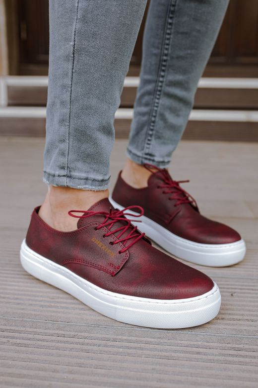 CH005 - CBT Pıttı Erkek Ayakkabı BORDO