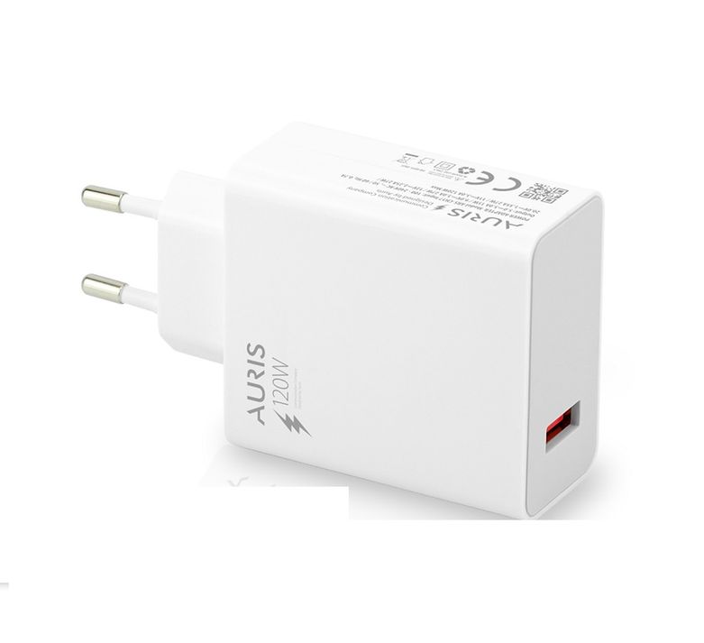 CH37 Auris 120 Watt Ultra Hızlı Şarj Başlığı Salise Gösterge Çıkaran Usb Şarj Cihazı Başlığı 120W