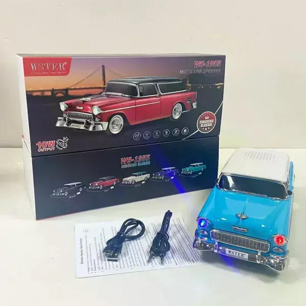 Chevrolet WS-1955BT Belair 1955 Model Bluetooth Hoparlör (4745)