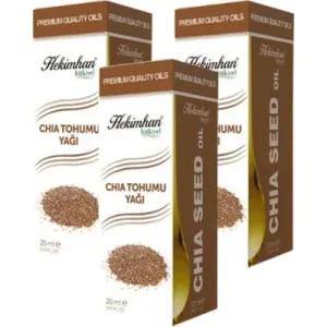 Chia Tohumu Yağı 20 Ml 3 Adet