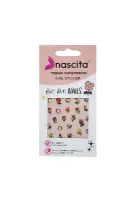 Çiçek Desenli Tırnak Stickerı - 31