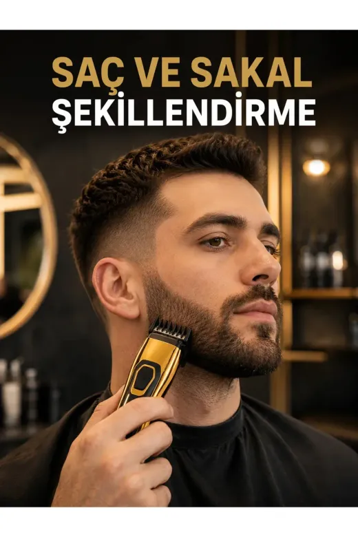 Çift Kademeli Güç Modlu Kablosuz Kişisel Bakım Seti