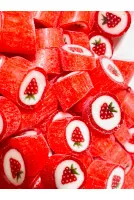 Çilek Desenli Lolly Akide Şeker 500 gr