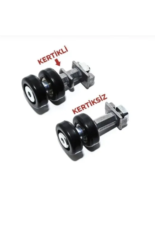 çınarlas çınarpen003 Cam Balkon Tekeri 8 Adet, 4 Erkek 4 Dişi, 4 Kertikli 4 Kertiksiz