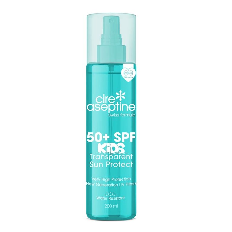 Cire Aseptine 10216977 50+Spf Şeffaf Çocuk Güneş Koruyucu Sprey 200 Ml