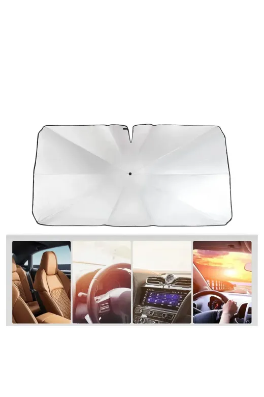 Citroen C-Elysee, Fiat Albea, Renault Thalia, Hyundai Accent Era, Ford Fusion Uyumlu Oto Şemsiye