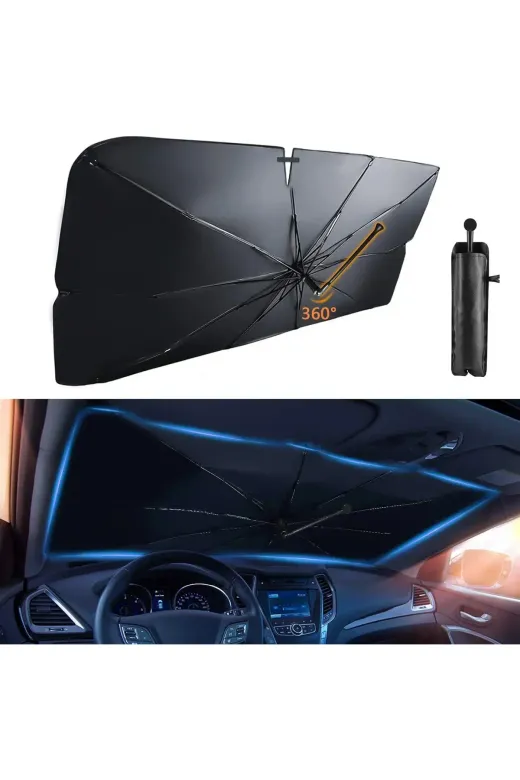 Citroen C3 Aircross, Peugeot 3008, Skoda Kaq, Seat Ateca, Hyundai Kona Uyumlu Oto Şemsiye
