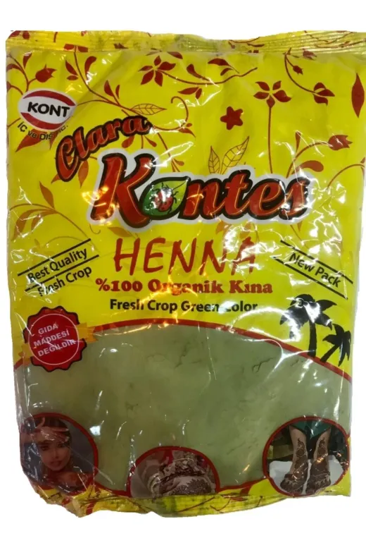 Clara kontes KINAYSL Yeşil Kına 500 Gr