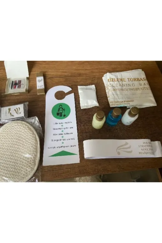 clean stoff bukletset7 Tek Kullanımlık Otel Ve Kamp Seti 30 Adet