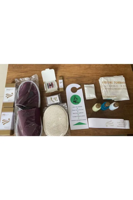 clean stoff spa5 Spa Tek Kullanımlık Otel Ve Kamp Seti 15 Adet
