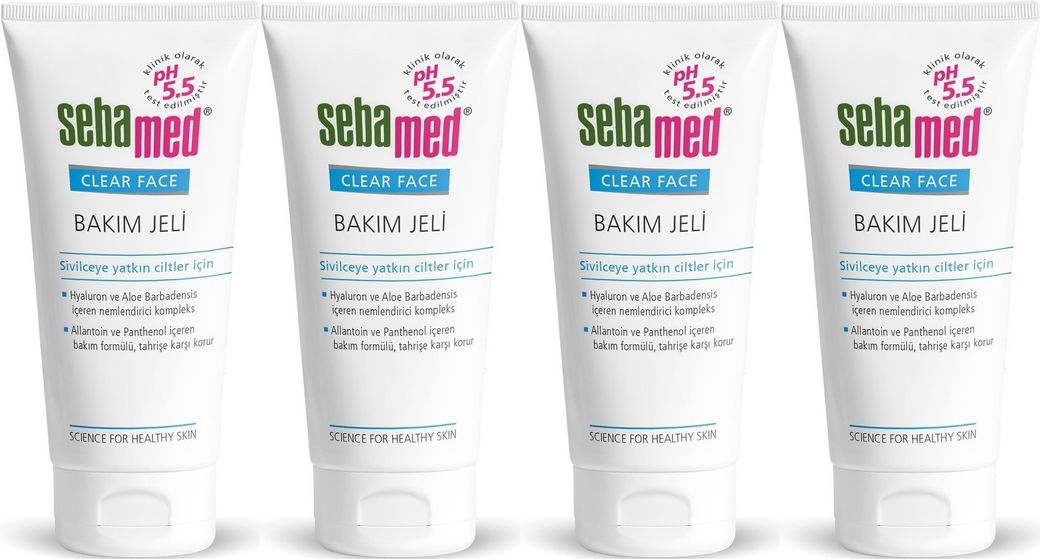 Clear Face Bakım Jeli 50ML (4 Lü Set)