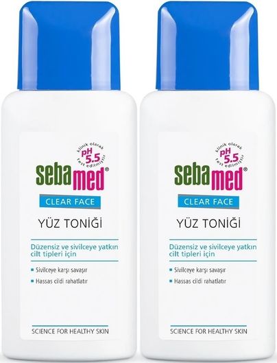 Clear Face Temizleyici Yüz Toniği 150ML (2 Li Set)