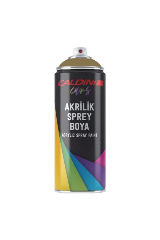 CLN.82377 Caldini 400 Ml Üniversal Akrilik Caterpillar Ral 1007 Sari Sprey Boya