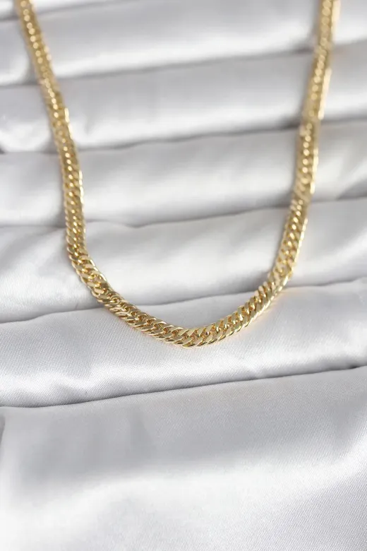 CM 14K Gold Renk Zincir Model 45 cm Kadın Kolye TJ-BKO11004
