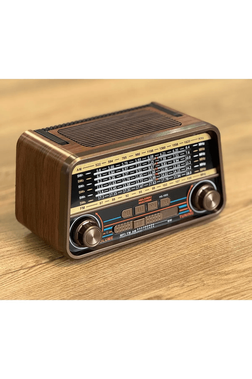 cm1965 Cameron Cm-1955 Bt Kahve (Bt+Usb+Tf Çalar) Fm Nostaljik Radyo