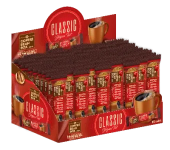 CoffeeBeanBox Classic Granül Kahve 2 gr (100'lü Kutu)