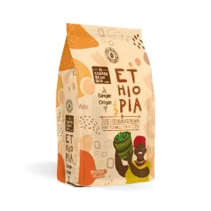 CoffeeBeanBox Ethiopia Single Origin Öğütülmüş Filtre Kahve 1000 gr (Cold Brew İçin Öğütülmüş)