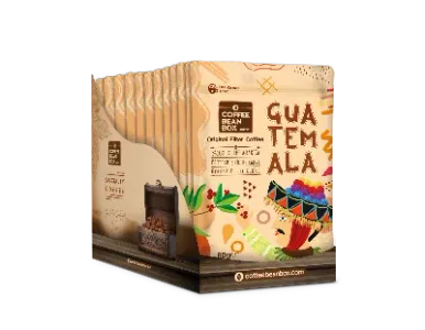 CoffeeBeanBox Guatemala Öğütülmüş Filtre Kahve 80 gr (10'lu Kutu)