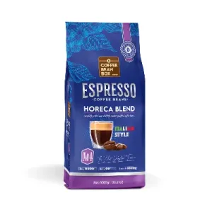 CoffeeBeanBox Horeca Blend Espresso Çekirdek Kahve 1 Kg – Italian Style (Espresso İçin Öğütülmüş)