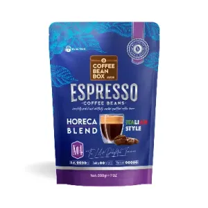 CoffeeBeanBox Horeca Blend Espresso Çekirdek Kahve 200 g – Italian Style (Espresso İçin Öğütülmüş)